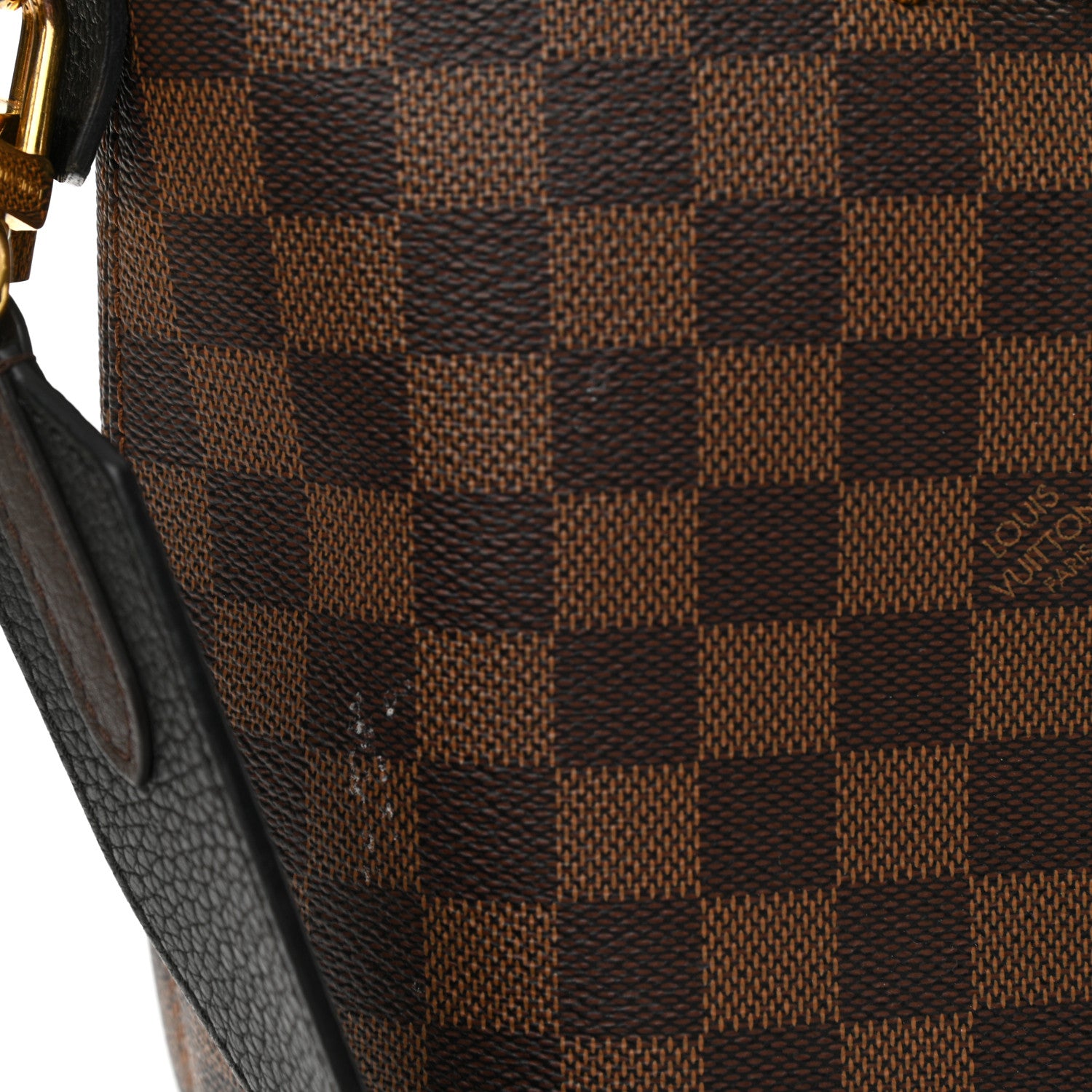 Louis Vuitton Damier Ebene Hyde Park Black 11 of 14