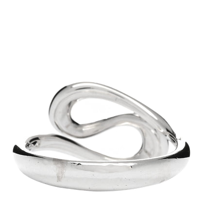 Tiffany Sterling Silver Elsa Peretti Open Wave Ring 50 5.25 2 of 3