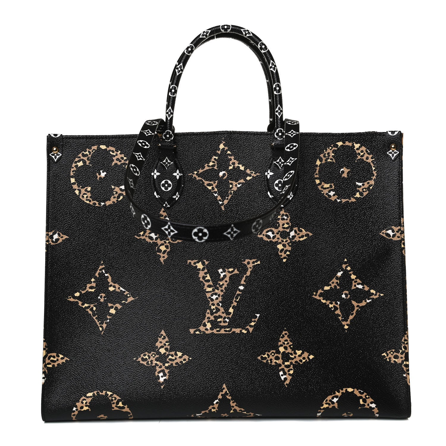 Louis Vuitton Monogram Giant Jungle Onthego GM Black 1 of 12