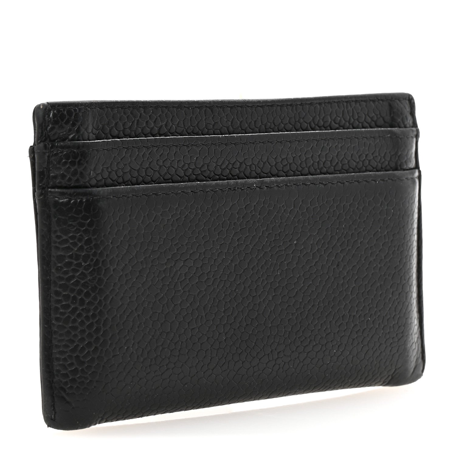 Chanel Patent Caviar CC Card Holder Black Black 9 of 22