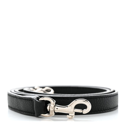 Saint Laurent Calfskin Shoulder Strap Black 1 of 3