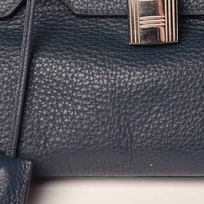 Hermes Taurillon Clemence JPG Birkin 42 Bleu Thalassa 10 of 13
