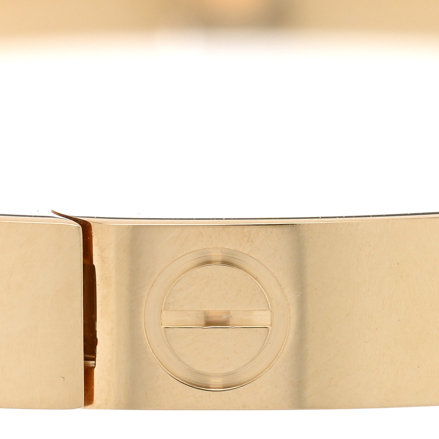 18K Yellow Gold LOVE Bracelet 19