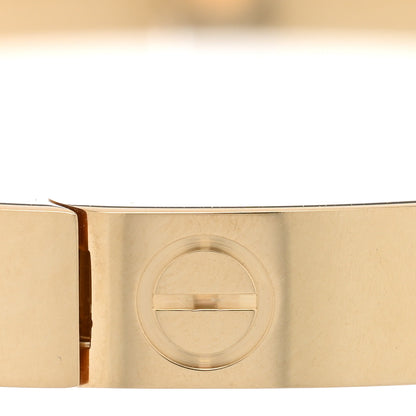 Cartier 18K Yellow Gold LOVE Bracelet 19 5 of 7
