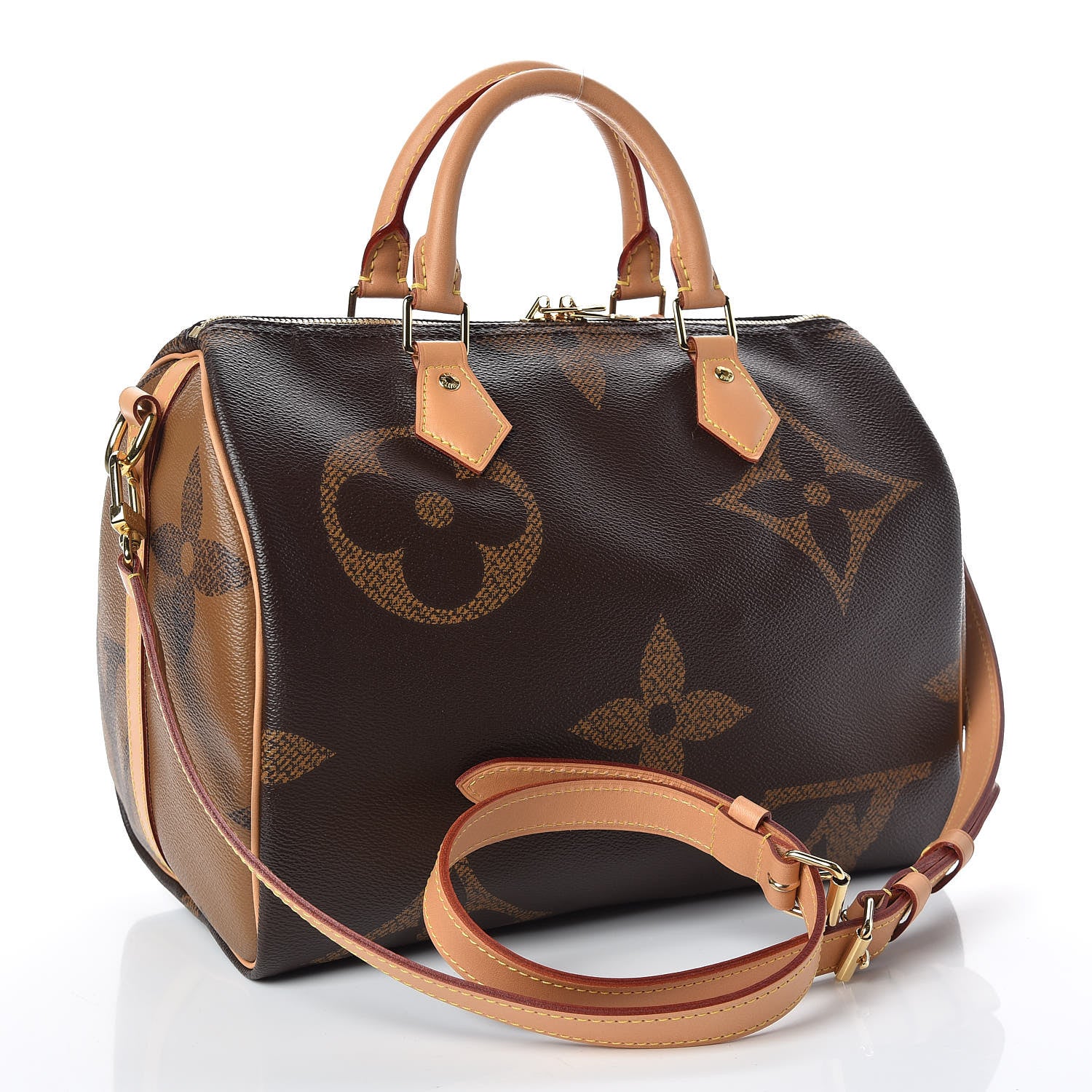 Louis Vuitton Reverse Monogram Giant Speedy Bandouliere 30 3 of 10