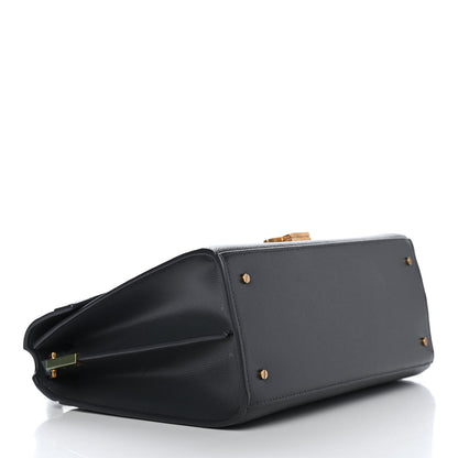 Saint Laurent Grain de Poudre Medium Classic Monogram Cassandra Top Handle Dark Smog 4 of 10