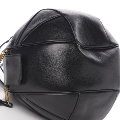 Gucci Piuma Lux Energy Large Tifosa Basketball Shaped Shoulder Bag Black 10 of 12