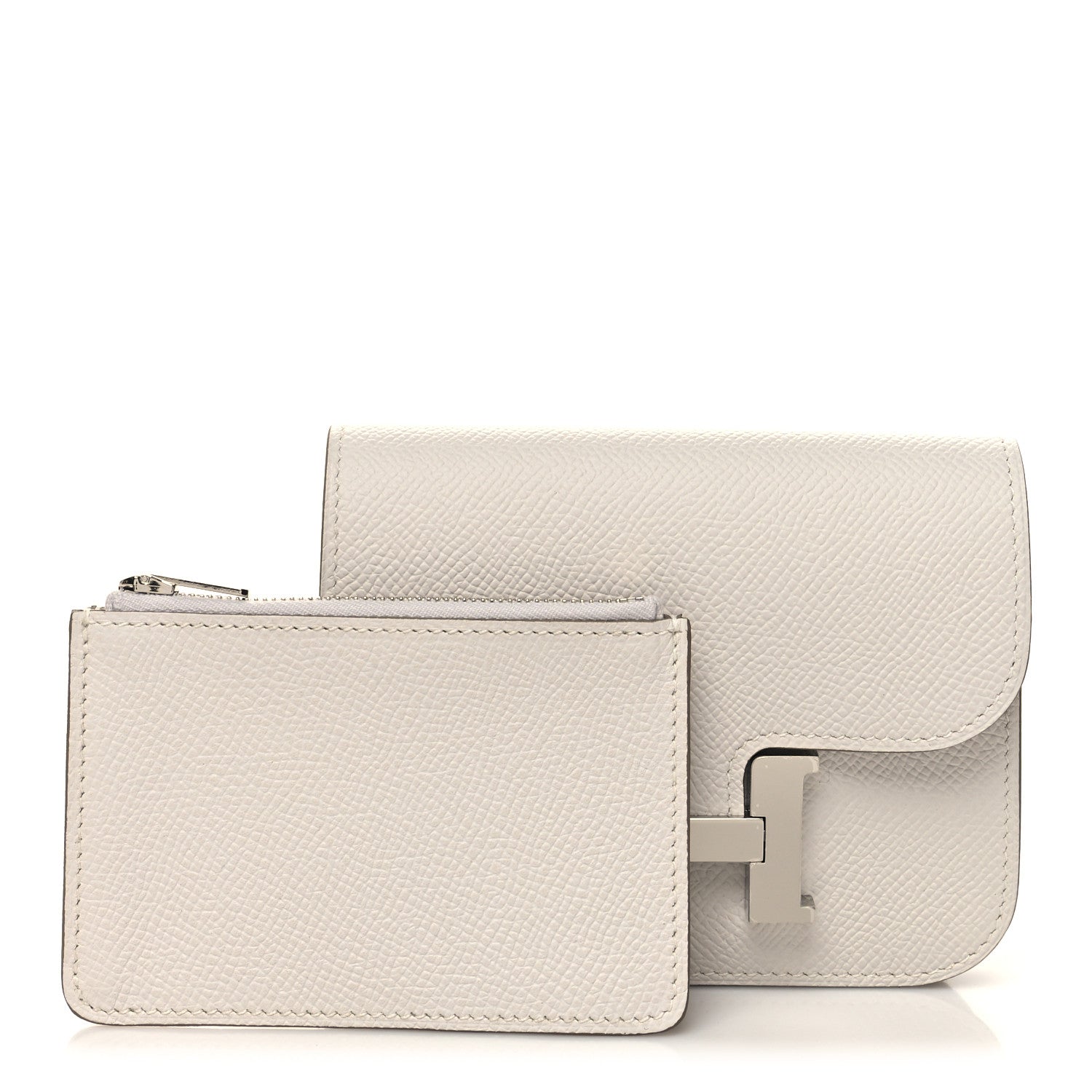 Hermes Epsom Constance Slim Wallet Gris Pale 1 of 11