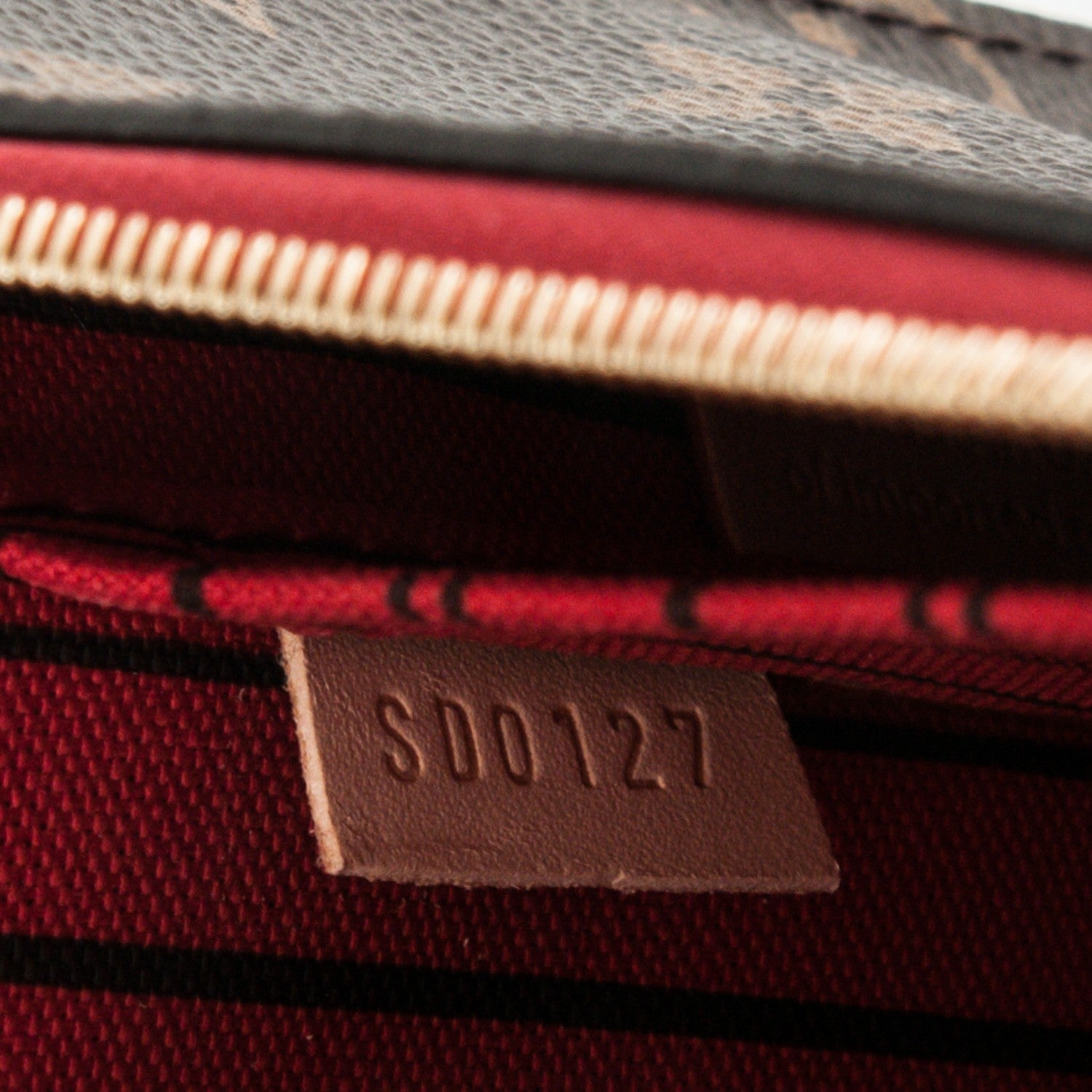 Louis Vuitton Monogram Neverfull MM GM Pochette Cherry 7 of 7