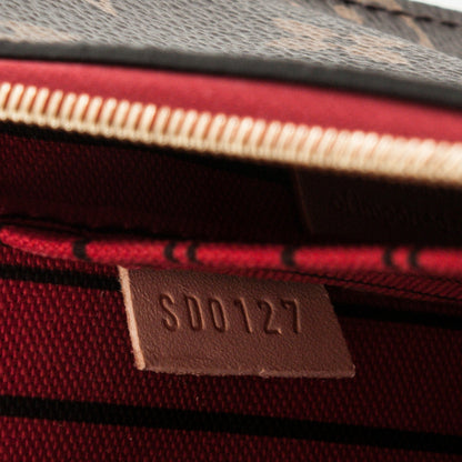 Louis Vuitton Monogram Neverfull MM GM Pochette Cherry 7 of 7