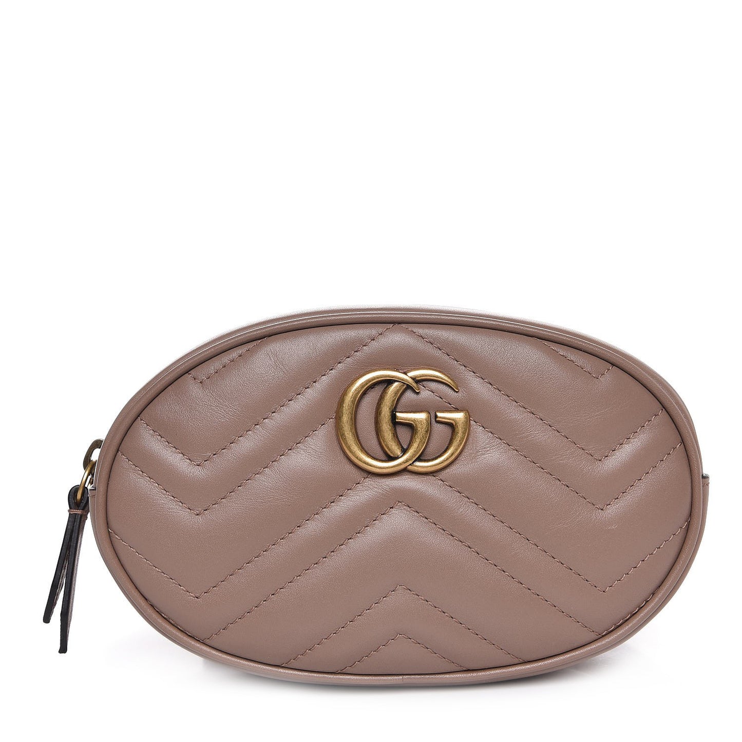 Calfskin Matelasse GG Marmont Belt Bag 95 38 Porcelain Rose