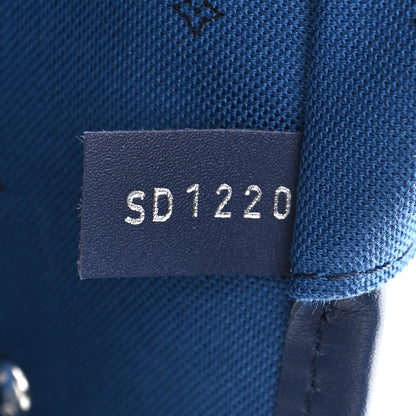 Louis Vuitton Monogram Escale Neverfull MM Blue 9 of 11