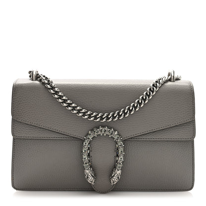 Gucci Pebbled Calfskin Small Dionysus Shoulder Bag Dusty Grey 1 of 10