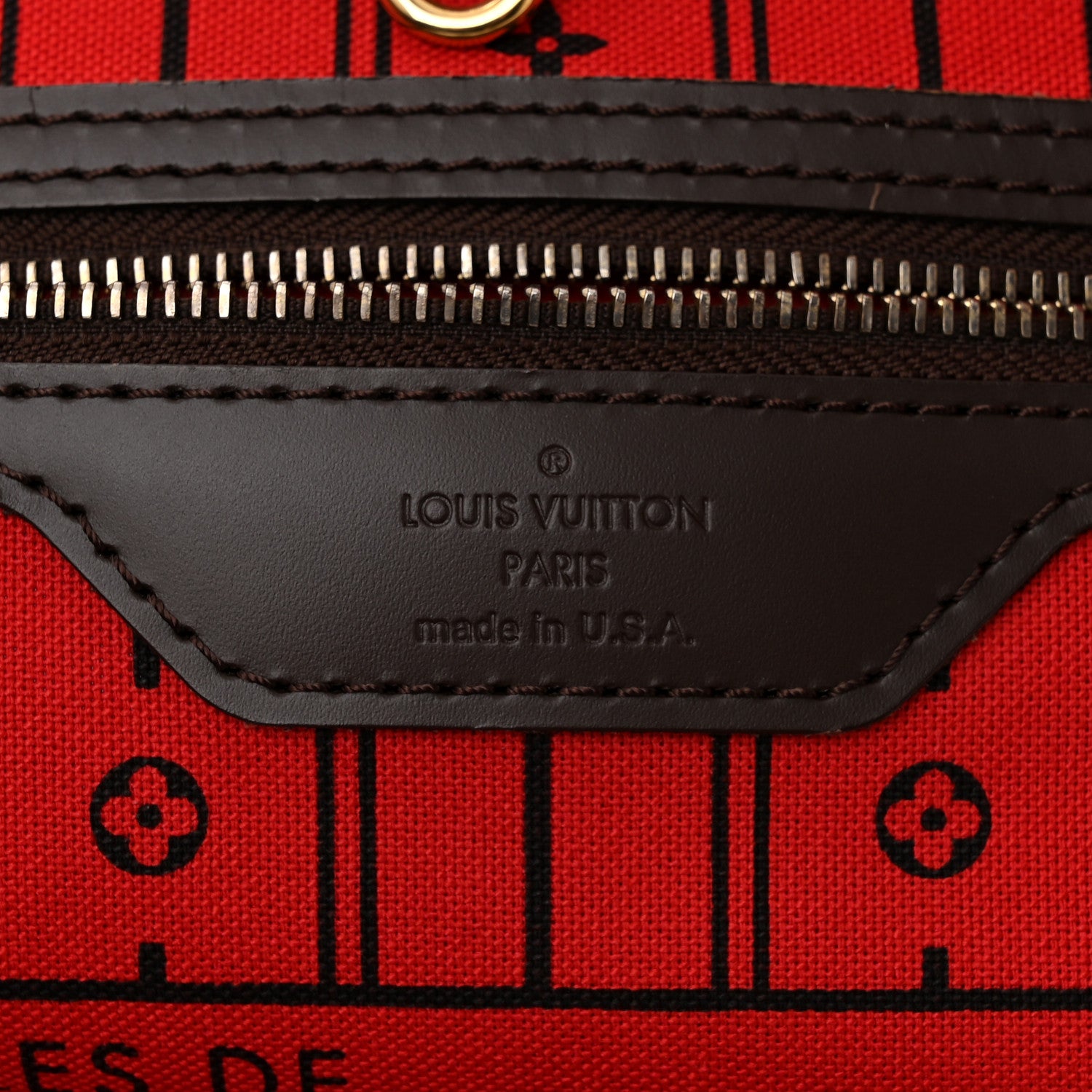 Louis Vuitton Damier Ebene Neverfull GM 6 of 10
