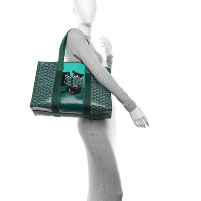 Goyard Goyardine Villette Tote Green 2 of 9