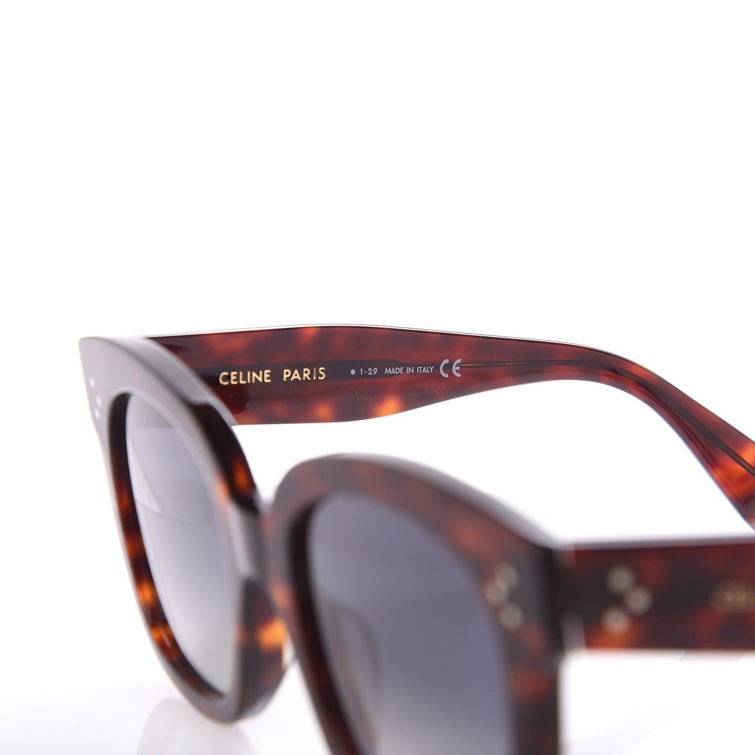 Celine New Audrey CL4002UN Sunglasses Tortoise 6 of 6