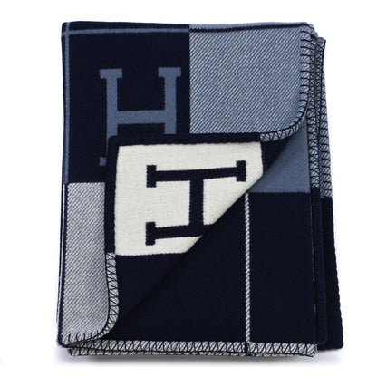 Hermes Wool Cashmere Avalon III Blanket Caban Ecru 3 of 6