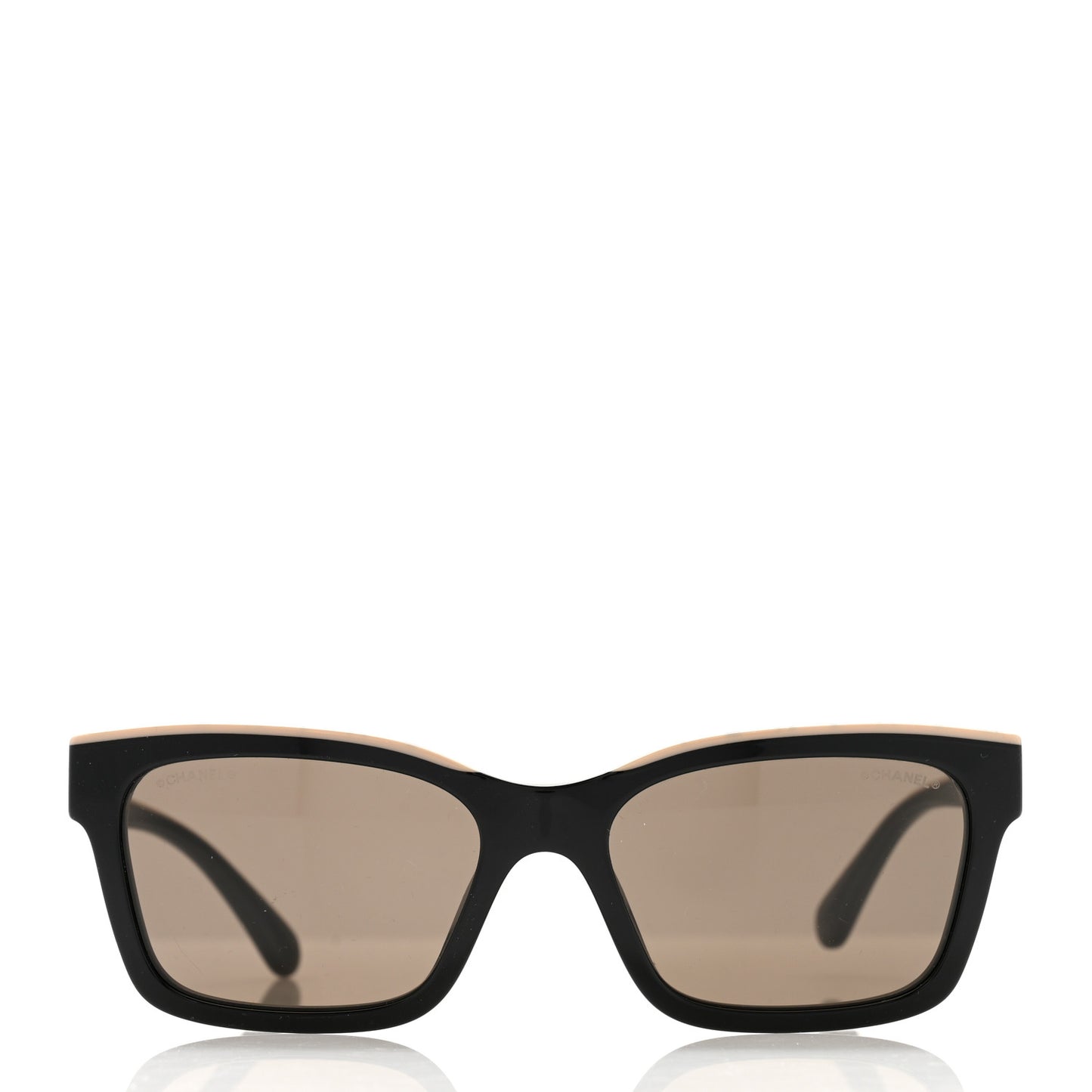 Acetate Square Sunglasses 5417 Black