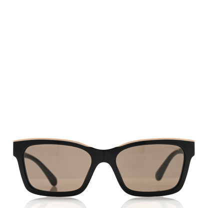 Chanel Acetate Square Sunglasses 5417 Black 2 of 8