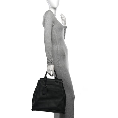 Moynat Taurillon Gex Pauline Haut Tote Black 2 of 12