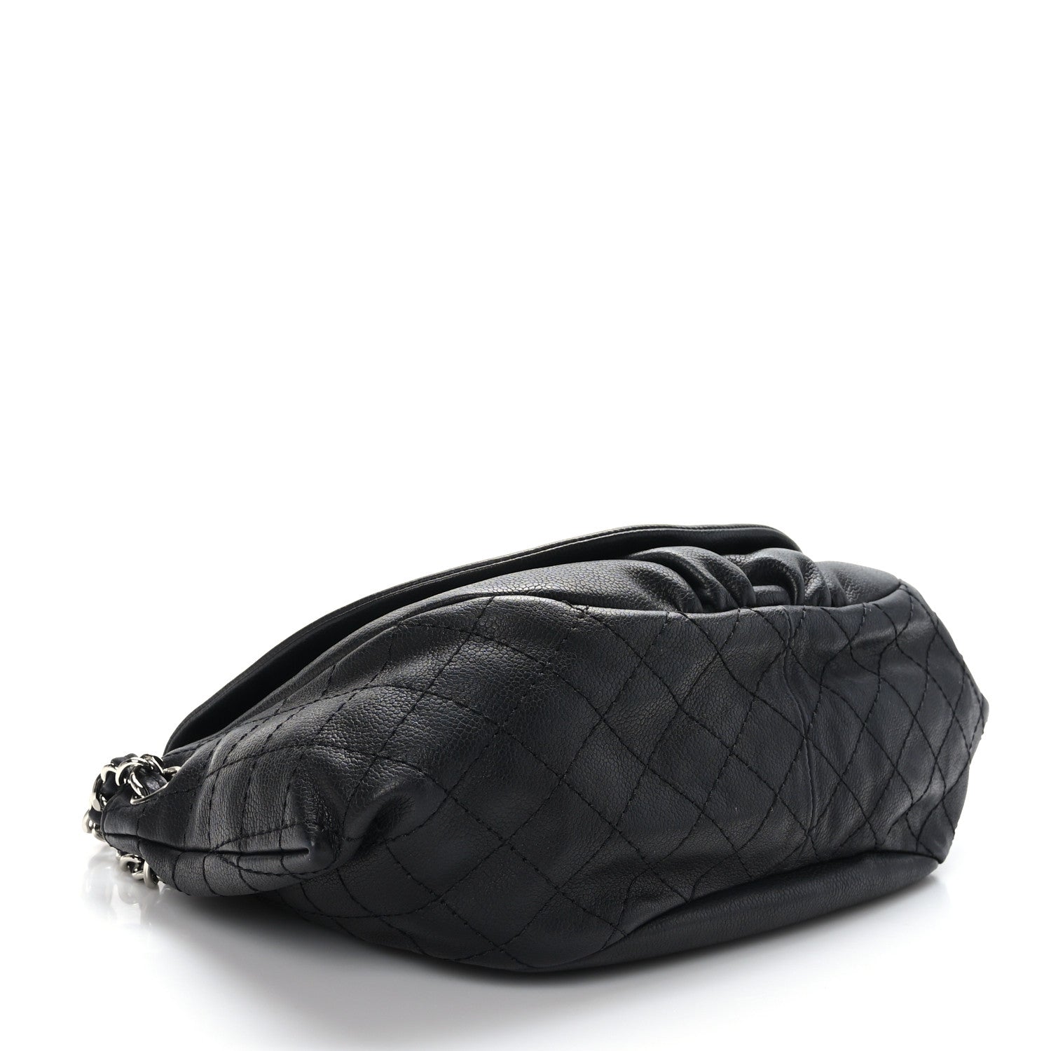 Chanel Caviar Half Moon Large Flap Black 4 of 9
