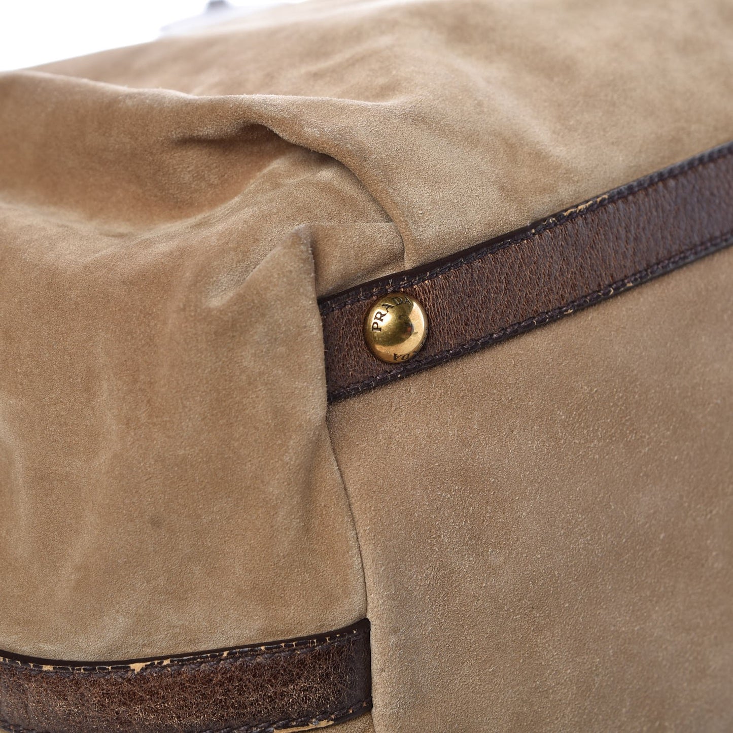 Scamosciato Suede Satchel Light Brown