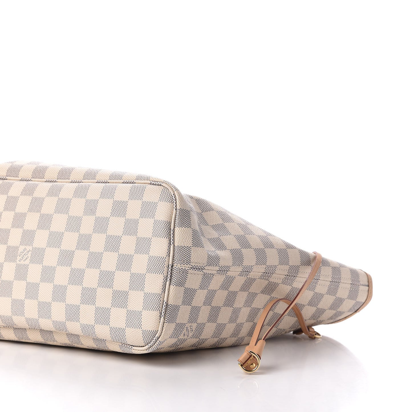 Damier Azur Neo Neverfull MM Rose Ballerine