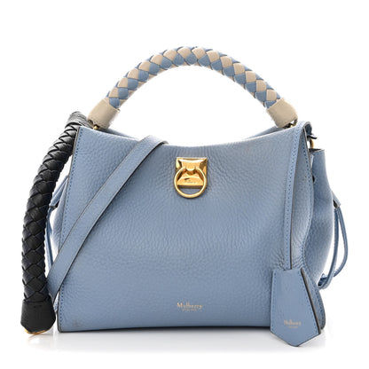 Mulberry Heavy Grain Small Iris Tote Blue 1 of 15