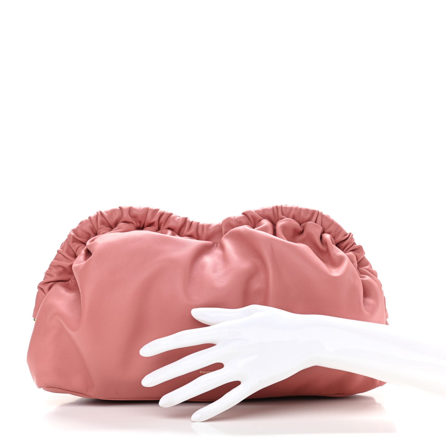 Lambskin Cloud Clutch Blush