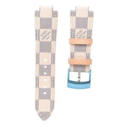 Louis Vuitton Nano Damier Azur Tambour 10mm Watch Strap 1 of 6
