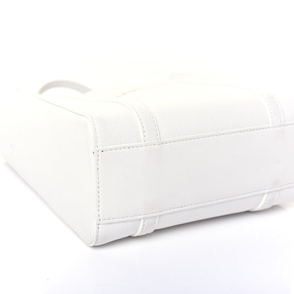 Balenciaga Smooth Calfskin Double Sided XXS Everyday Tote White Light Black 6 of 17
