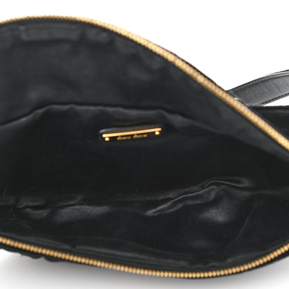 Miu Miu Velvet Matelasse Belt Bag Black 4 of 12