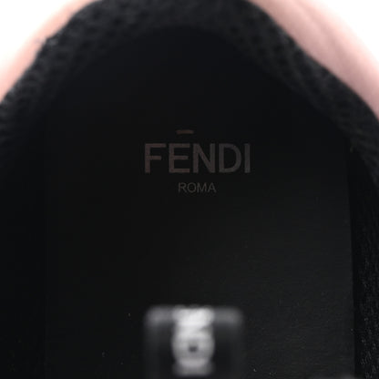 Fendi Nylon Womens FFreedom Sneakers 39.5 White Rosa 8 of 10