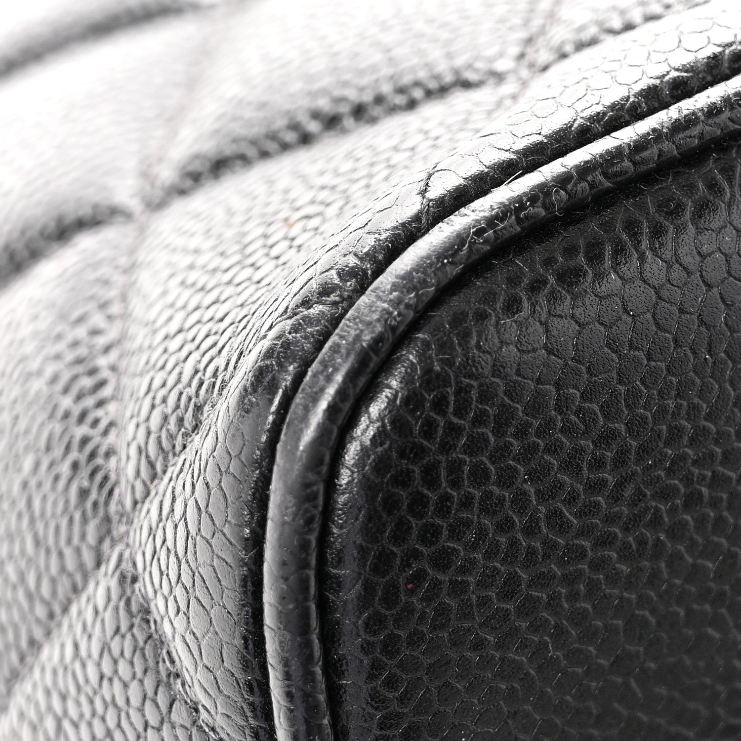 Chanel Caviar Quilted Medallion Tote Black 12 of 13
