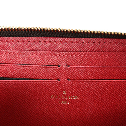 Louis Vuitton Damier Ebene Clemence Wallet Cherry 6 of 6