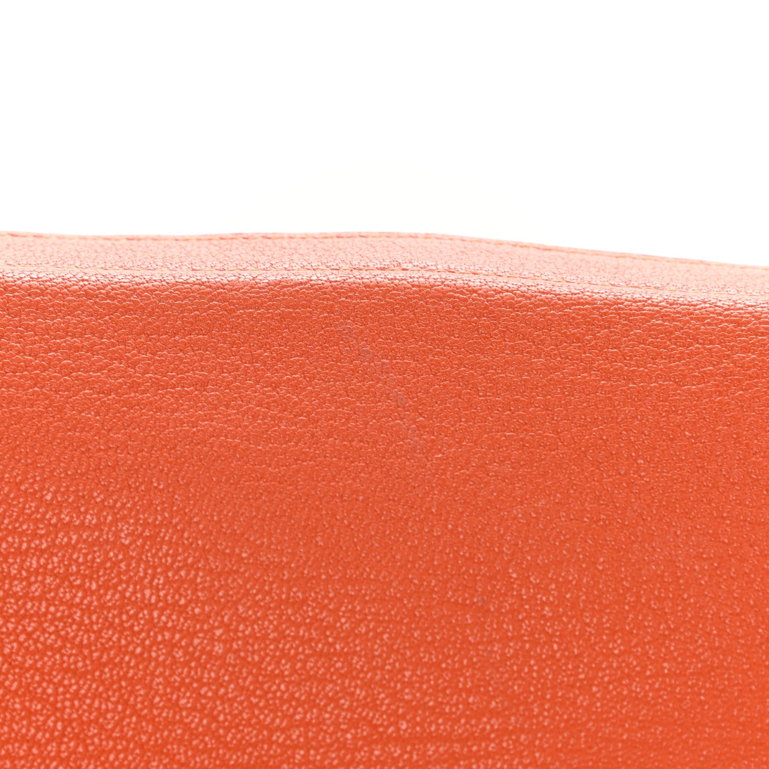 Hermes Chevre Mysore Karo GM Orange 10 of 12