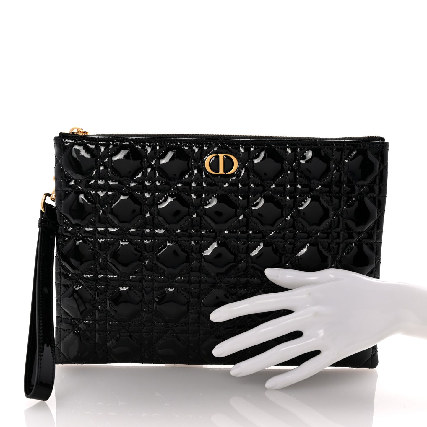 Patent Cannage Large Caro Daily Pouch Black