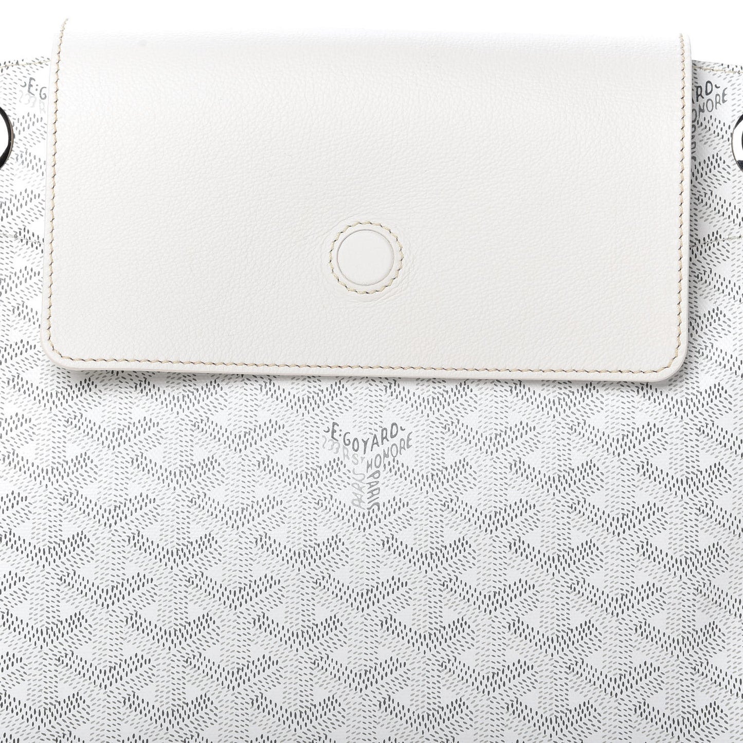 Goyardine Rouette PM White