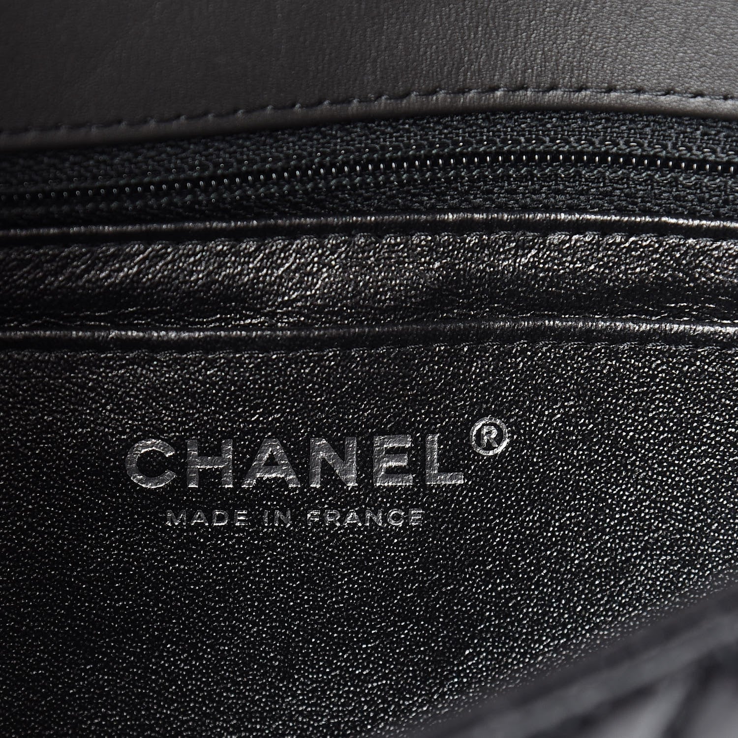 Chanel Patent Metallic Crumpled Calfskin Chevron Quilted Mini Rectangular Flap So Black 6 of 14