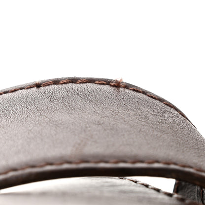 Chanel Lambskin Logo Messenger Flap Brown 13 of 15