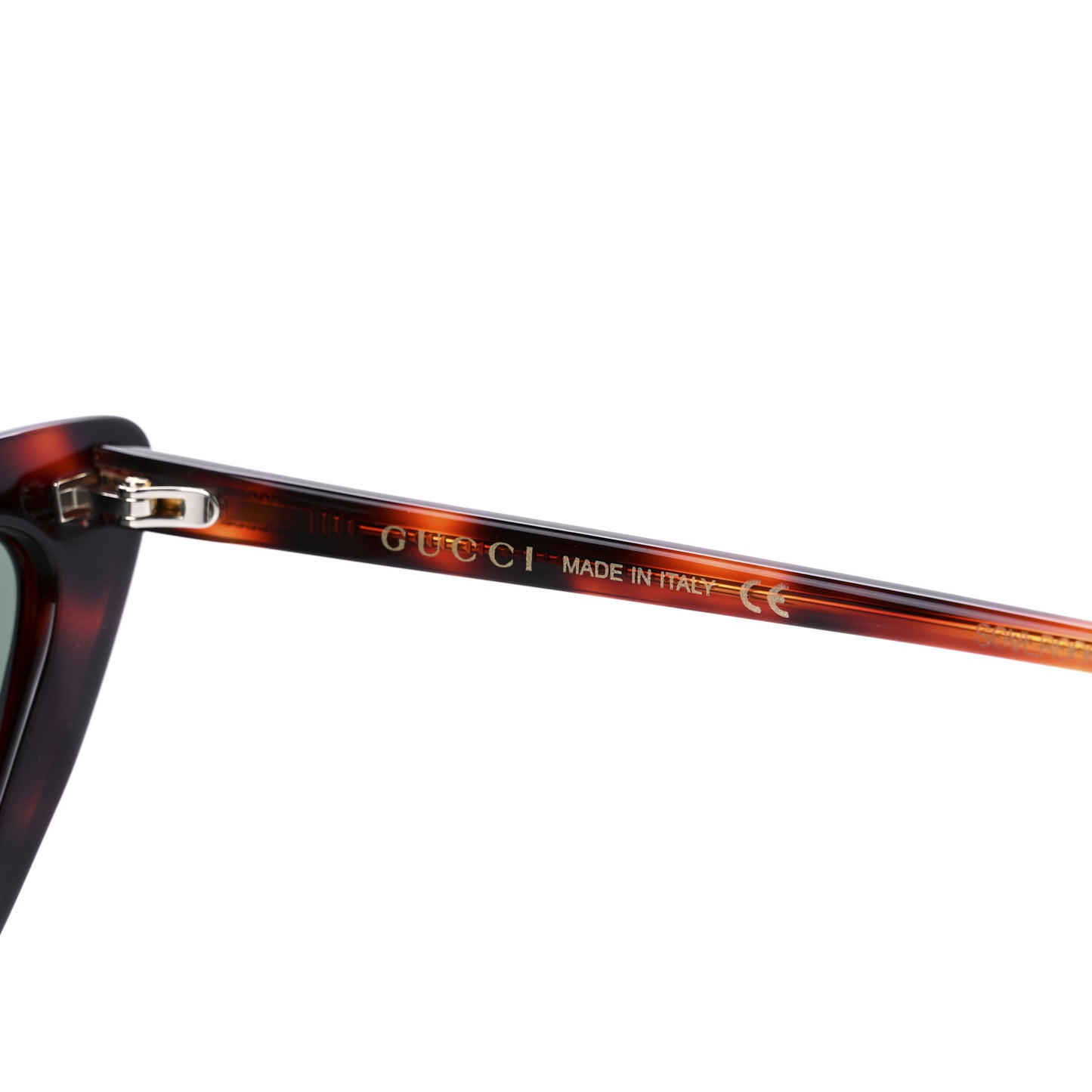 Acetate Cat Eye GG0708S Sunglasses Havana