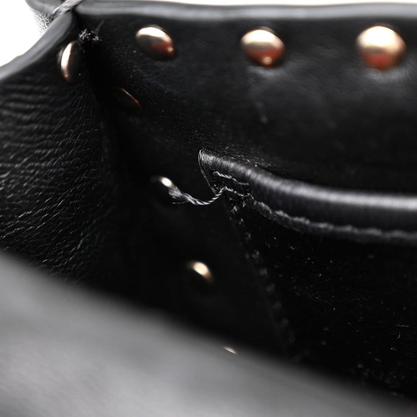 Lambskin VLTN Print Medium Rockstud Spike Shoulder Bag Black