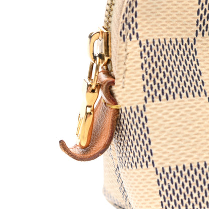 Louis Vuitton Damier Azur Cosmetic Pouch 9 of 10