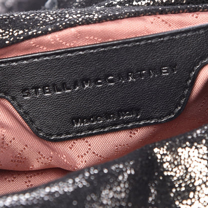 Stella McCartney Shaggy Deer Mini Falabella Fold Over Tote Ruthenium 7 of 8