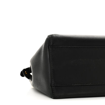 Fendi Nappa Mini Peekaboo Iconic Satchel Black 9 of 11
