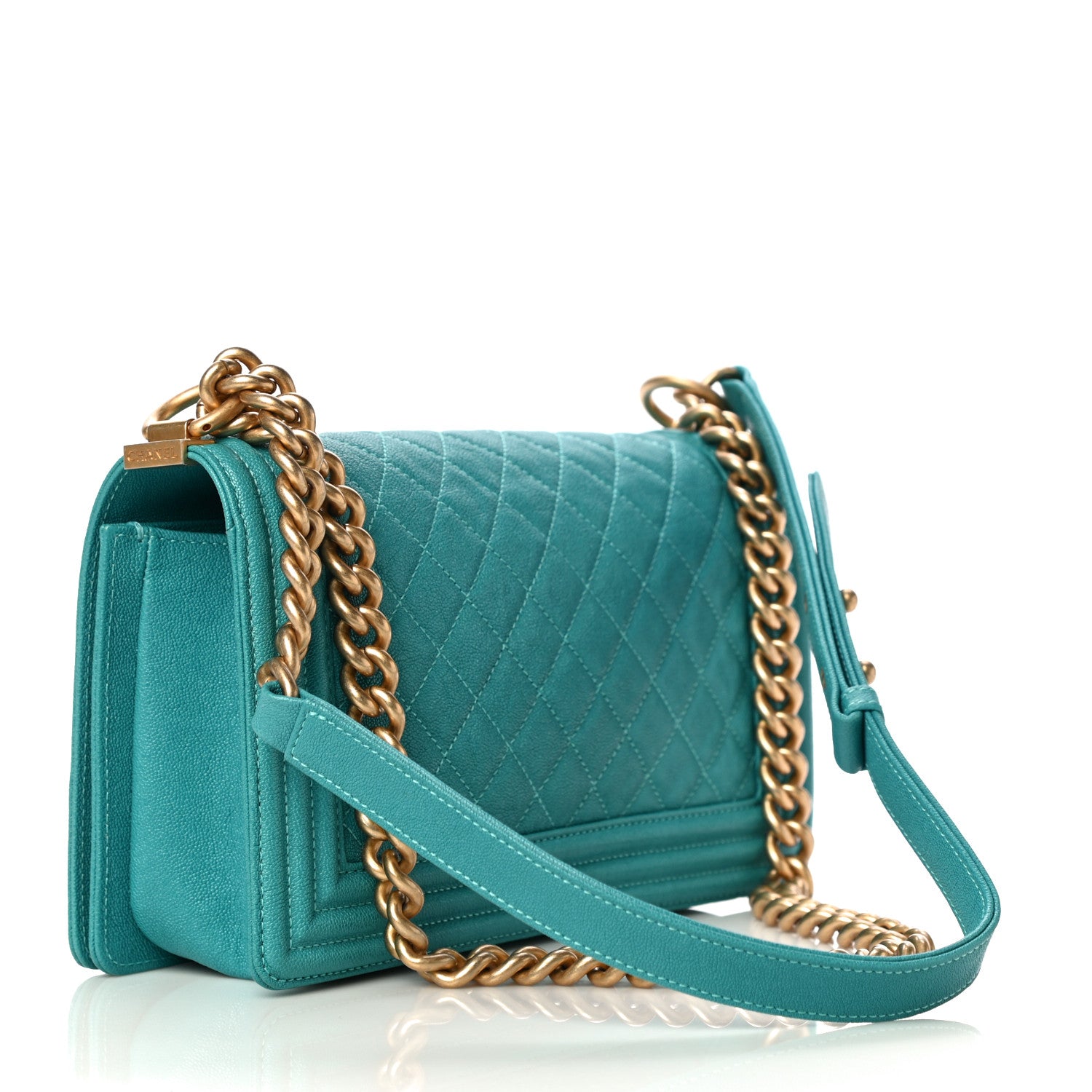 Chanel Caviar Quilted Medium Boy Flap 2 of 9