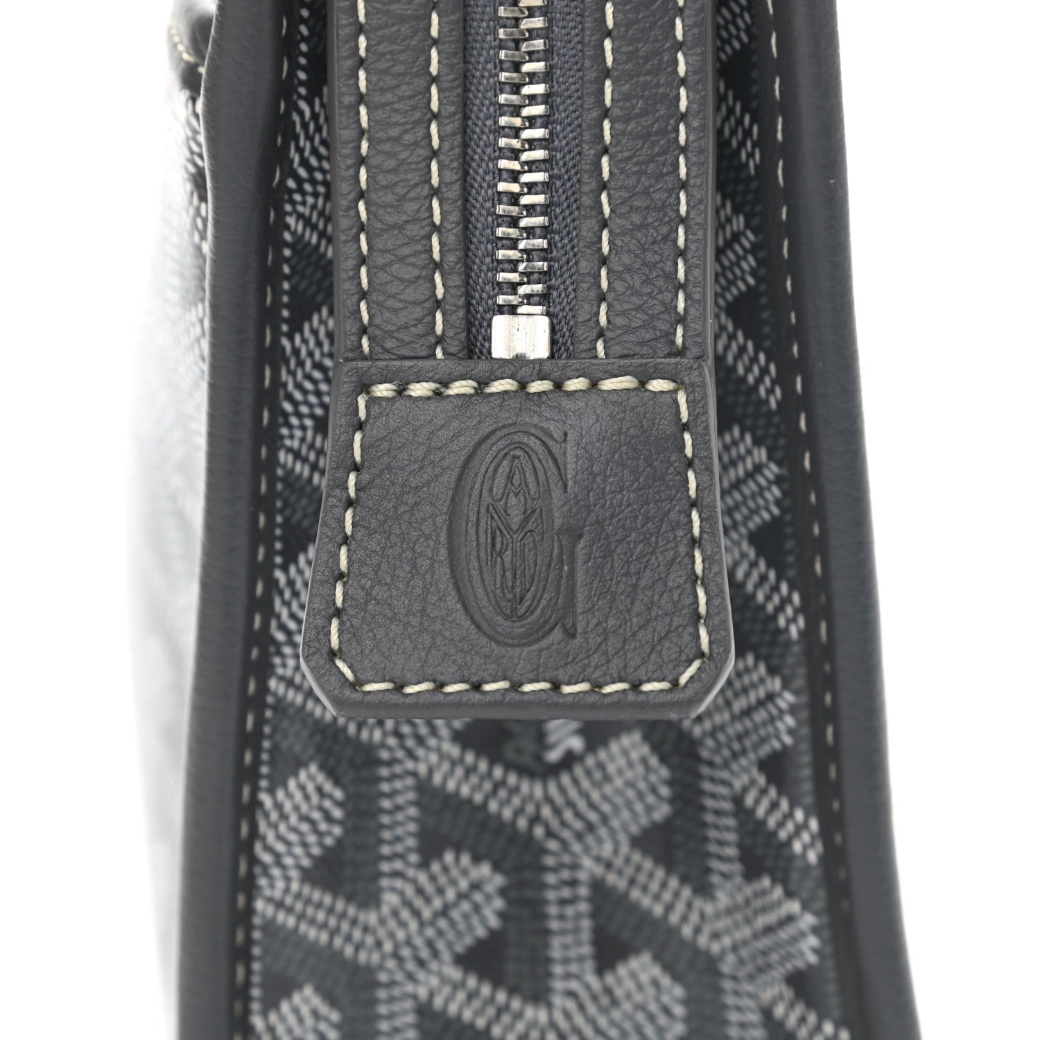 Goyard Goyardine Jouvence Toiletry Pouch Grey 6 of 6