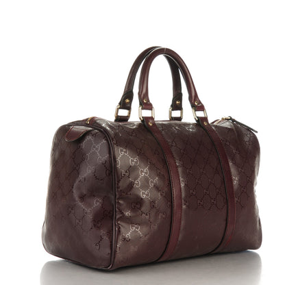Gucci Imprime Monogram Medium Joy Boston Bordeaux 3 of 10