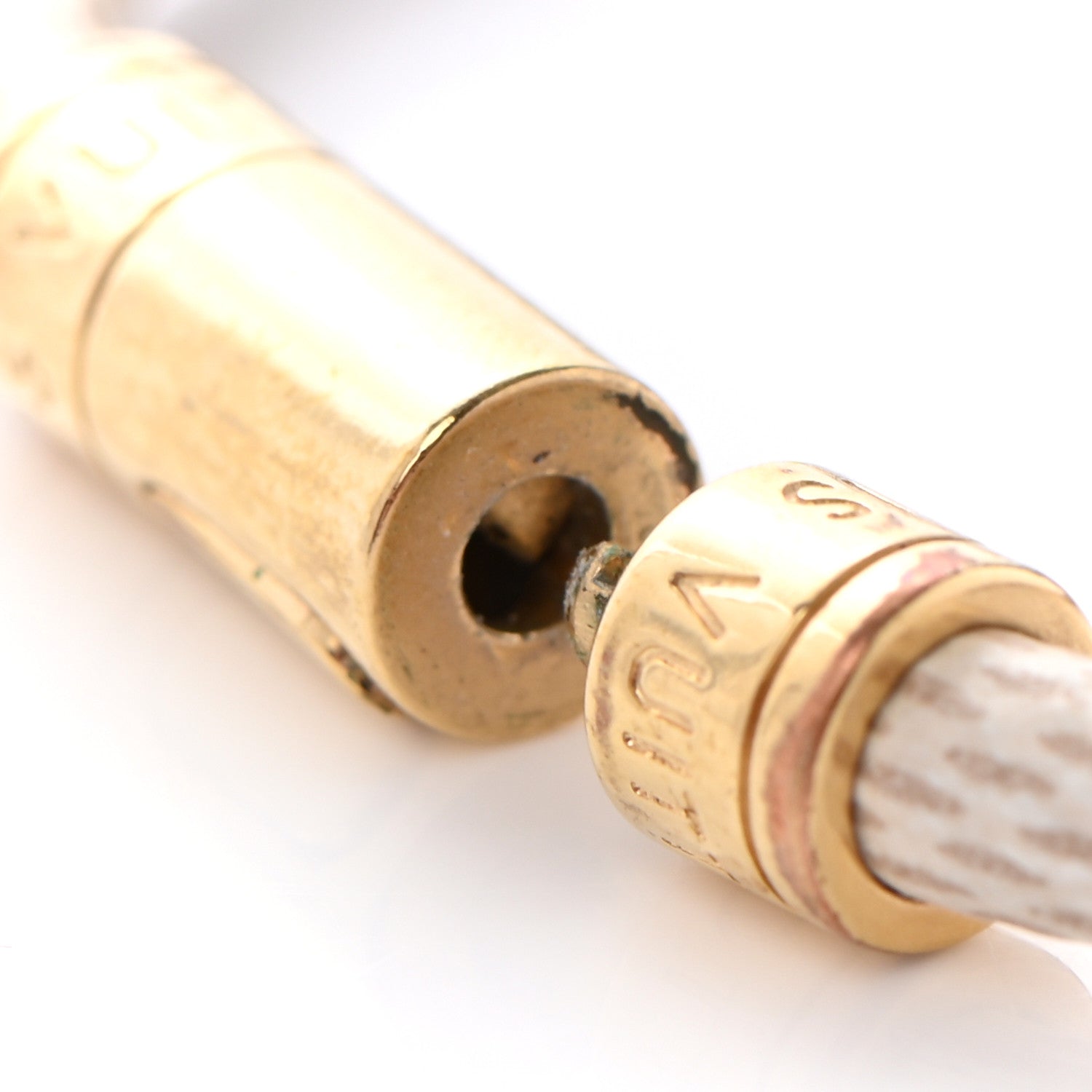 Louis Vuitton Damier Azur Keep It Bracelet 17 4 of 6