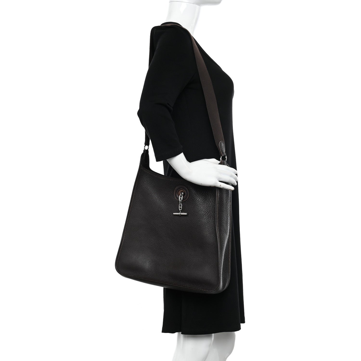 Hermes Buffalo Vespa PM Havane 2 of 10